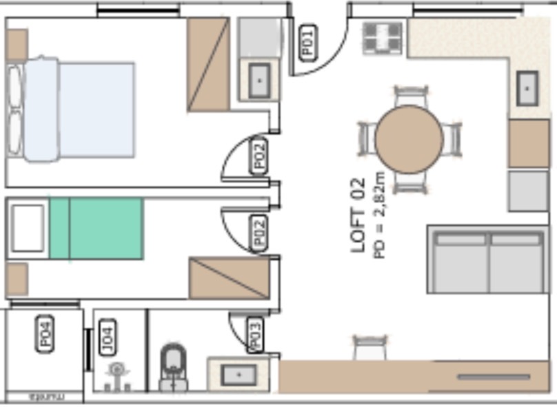 Loft Planejado 02 | Breve Lançamento | Rua Humberto de Campos, São Caetano do Sul - miniatura 6
