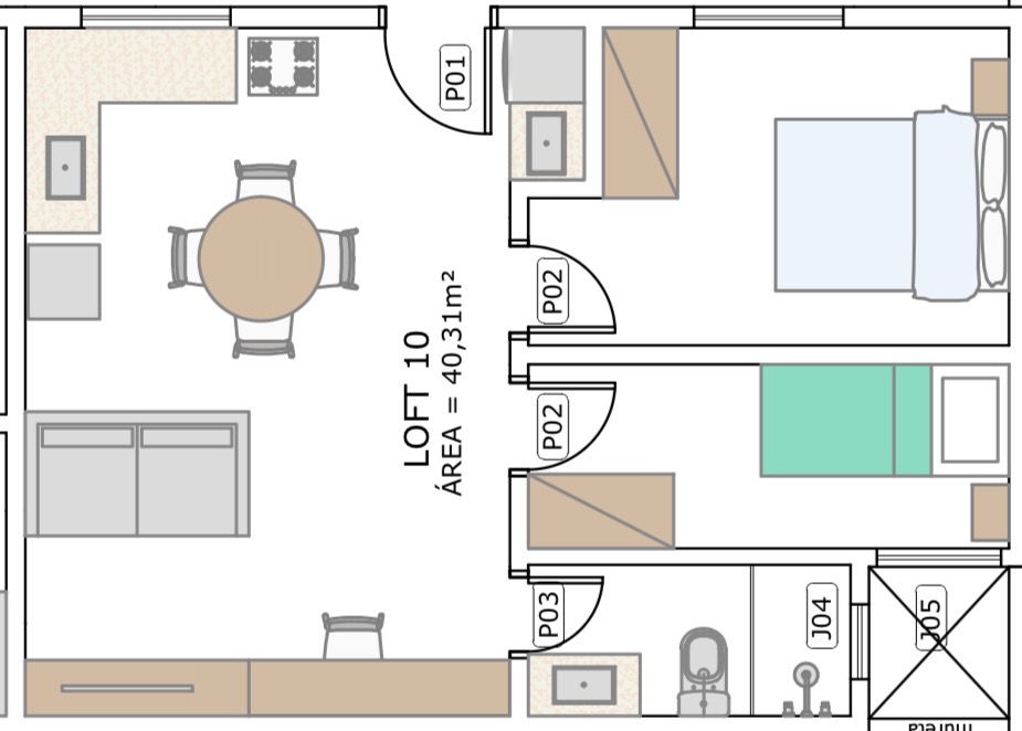 Loft Planejado 10| Breve Lançamento | Rua Humberto de Campos, São Caetano do Sul - miniatura 7