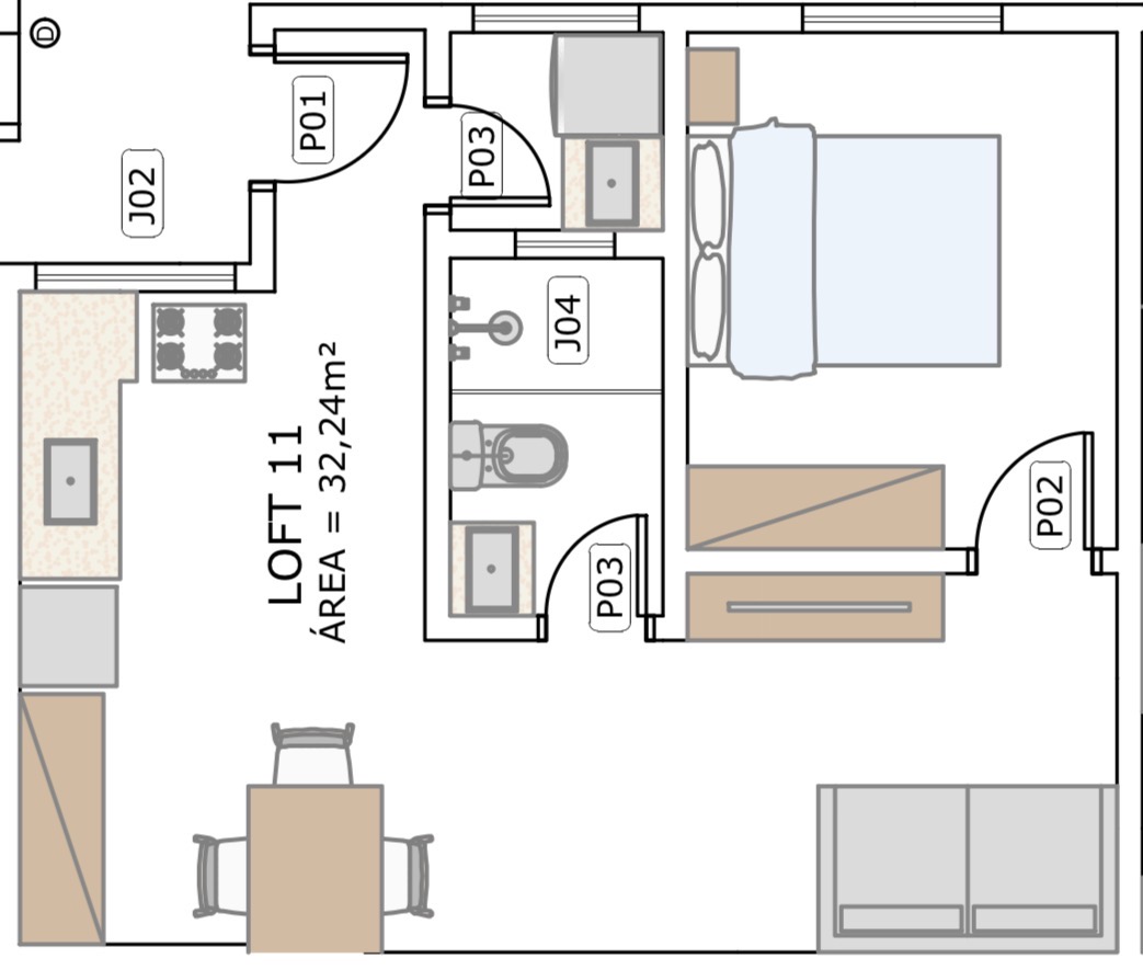 Loft Planejado 11 | Breve Lançamento | Rua Humberto de Campos, São Caetano do Sul - miniatura 9
