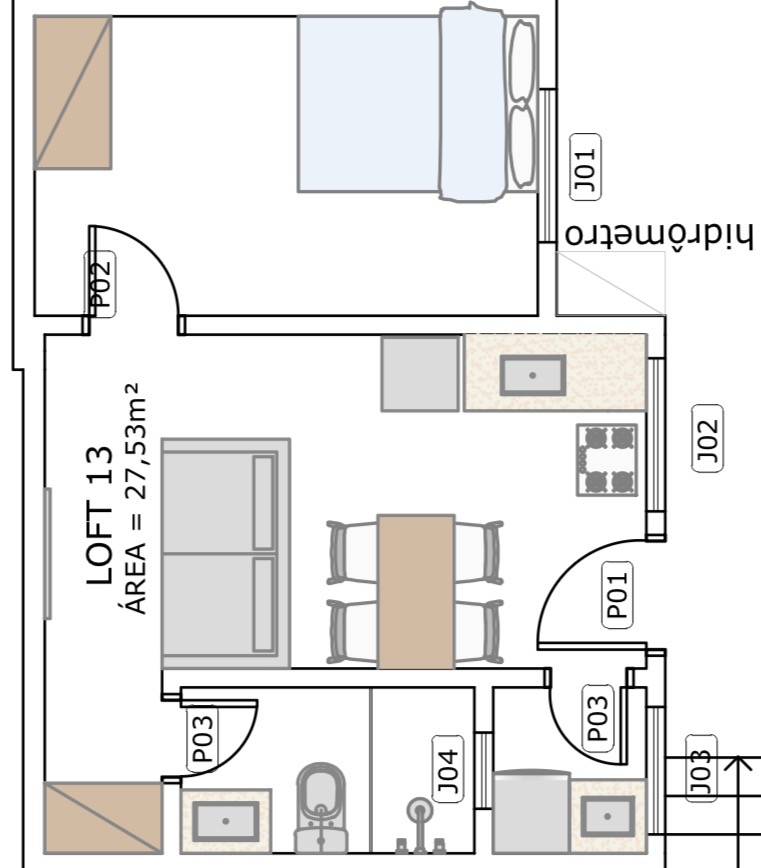 Loft Planejado 13 | Breve Lançamento | Rua Humberto de Campos, São Caetano do Sul (cópia) - miniatura 6