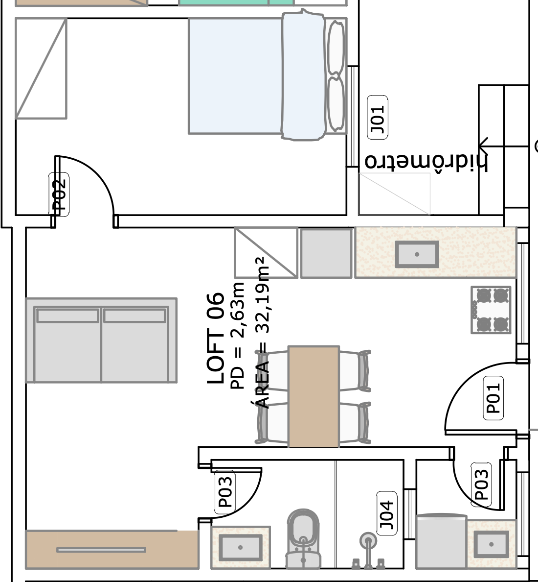 Loft Planejado 06 | Breve Lançamento | Rua Humberto de Campos, São Caetano do Sul - miniatura 6