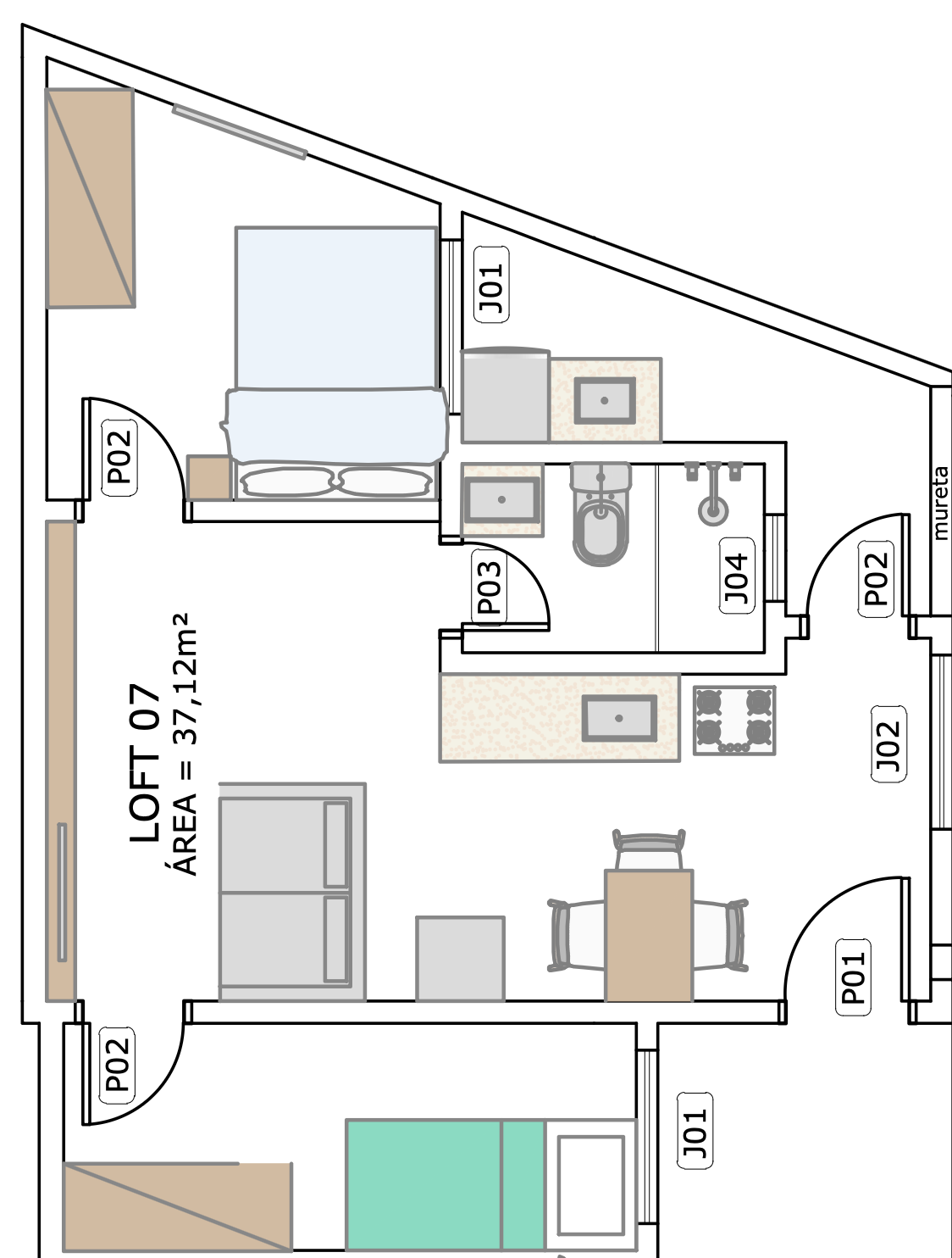 Loft Planejado 07 | Breve Lançamento | Rua Humberto de Campos, São Caetano do Sul - miniatura 8
